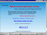 DirectoryList Client Home Page